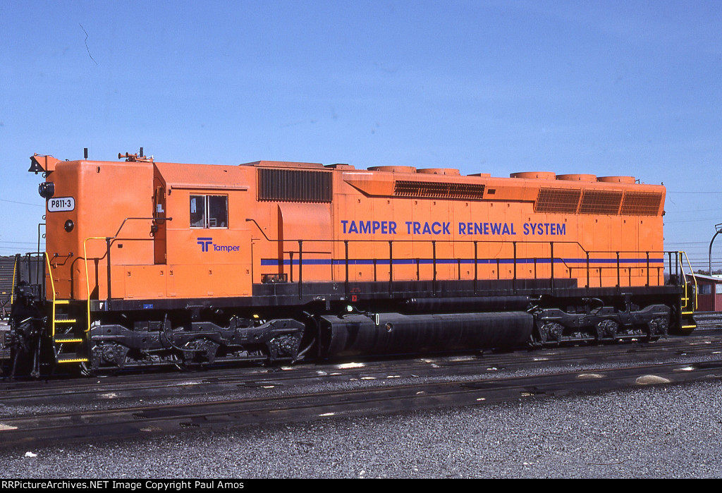 Tamper Track Renewal System TTRS P811-3